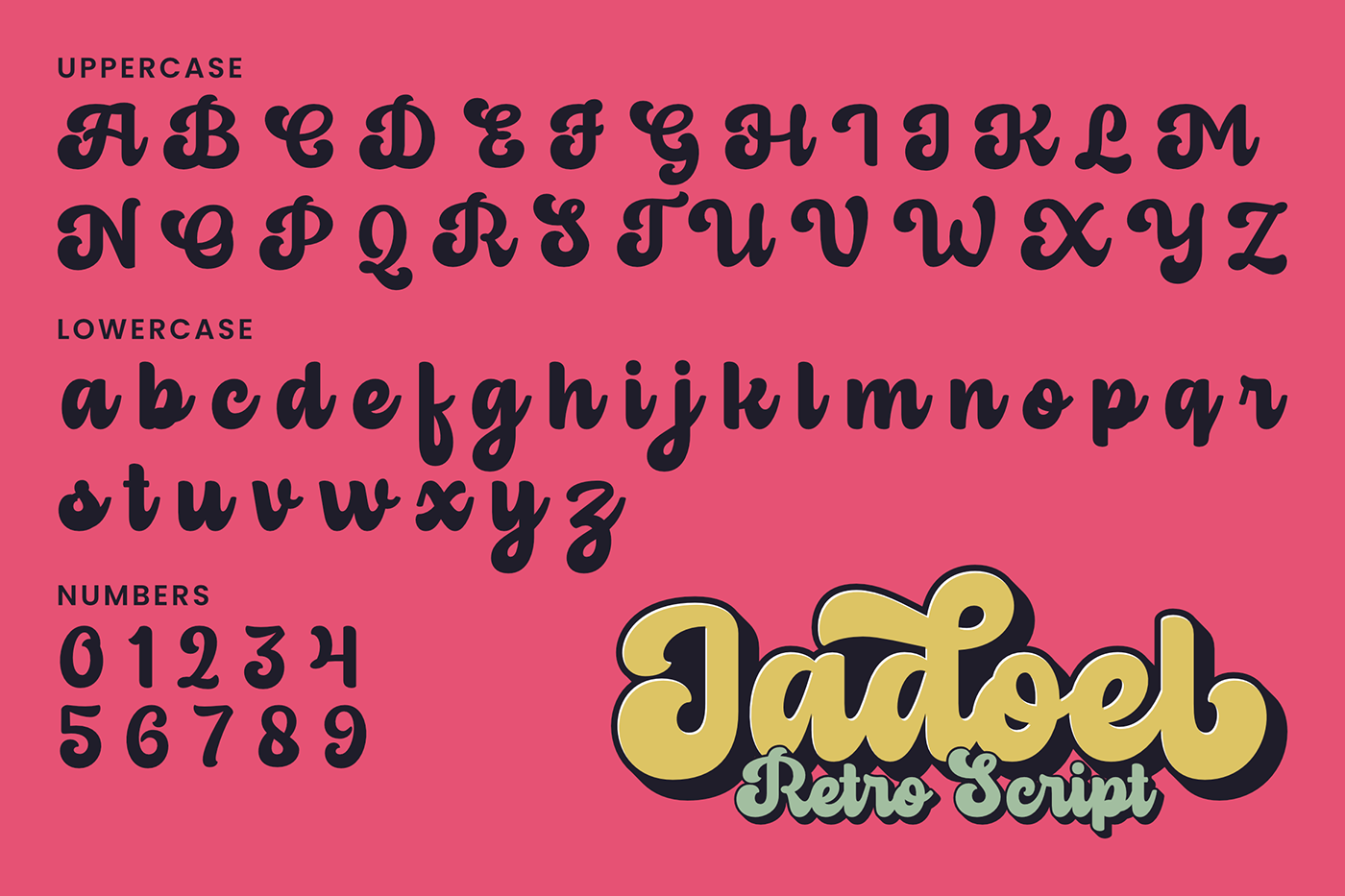 Script Logotype лого Display Bold Script funky font vintage Retro layered font extrude