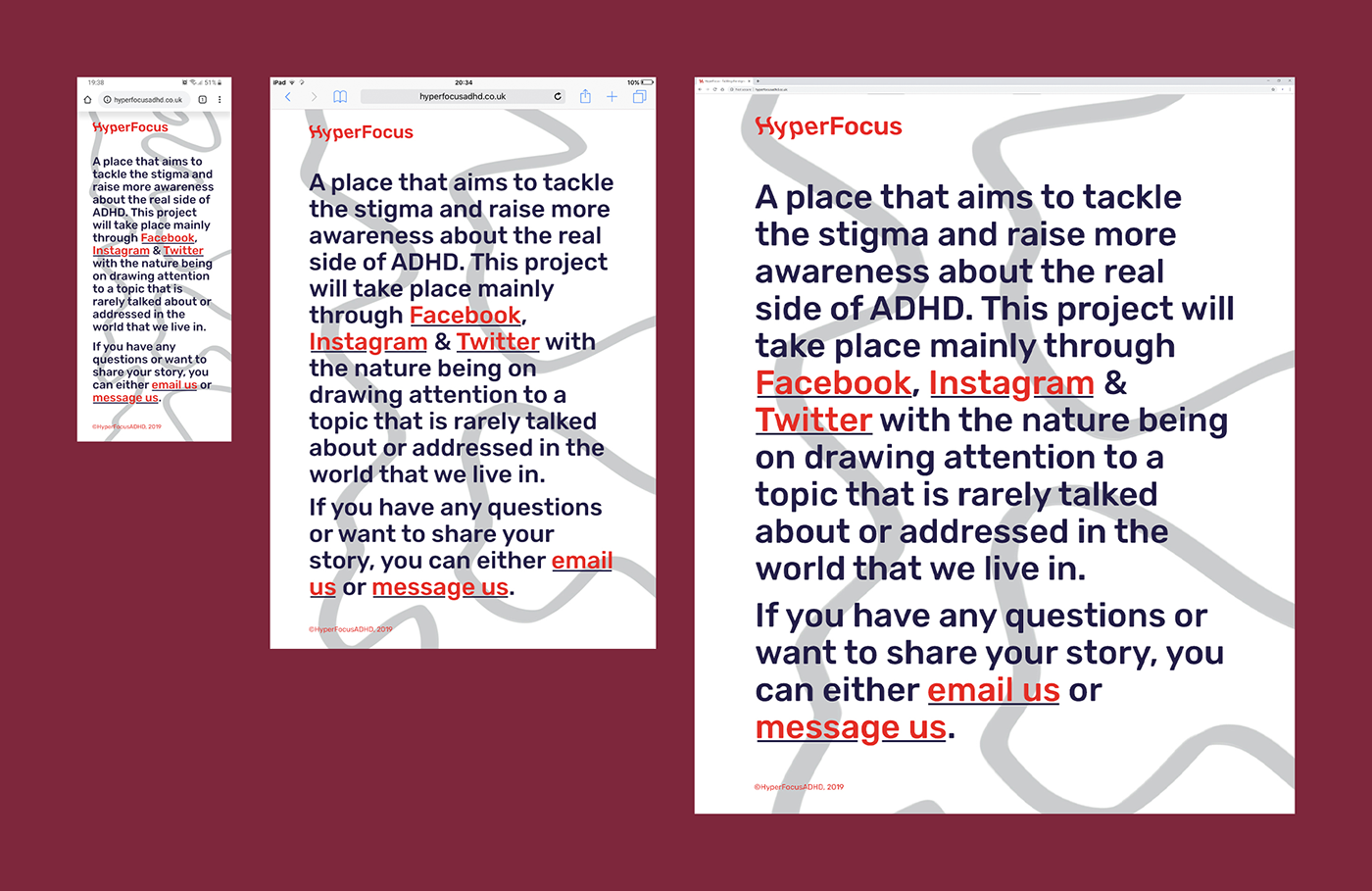ADHD branding  mental health graphic design  adobeawards student brand identity identity typography   Logotype