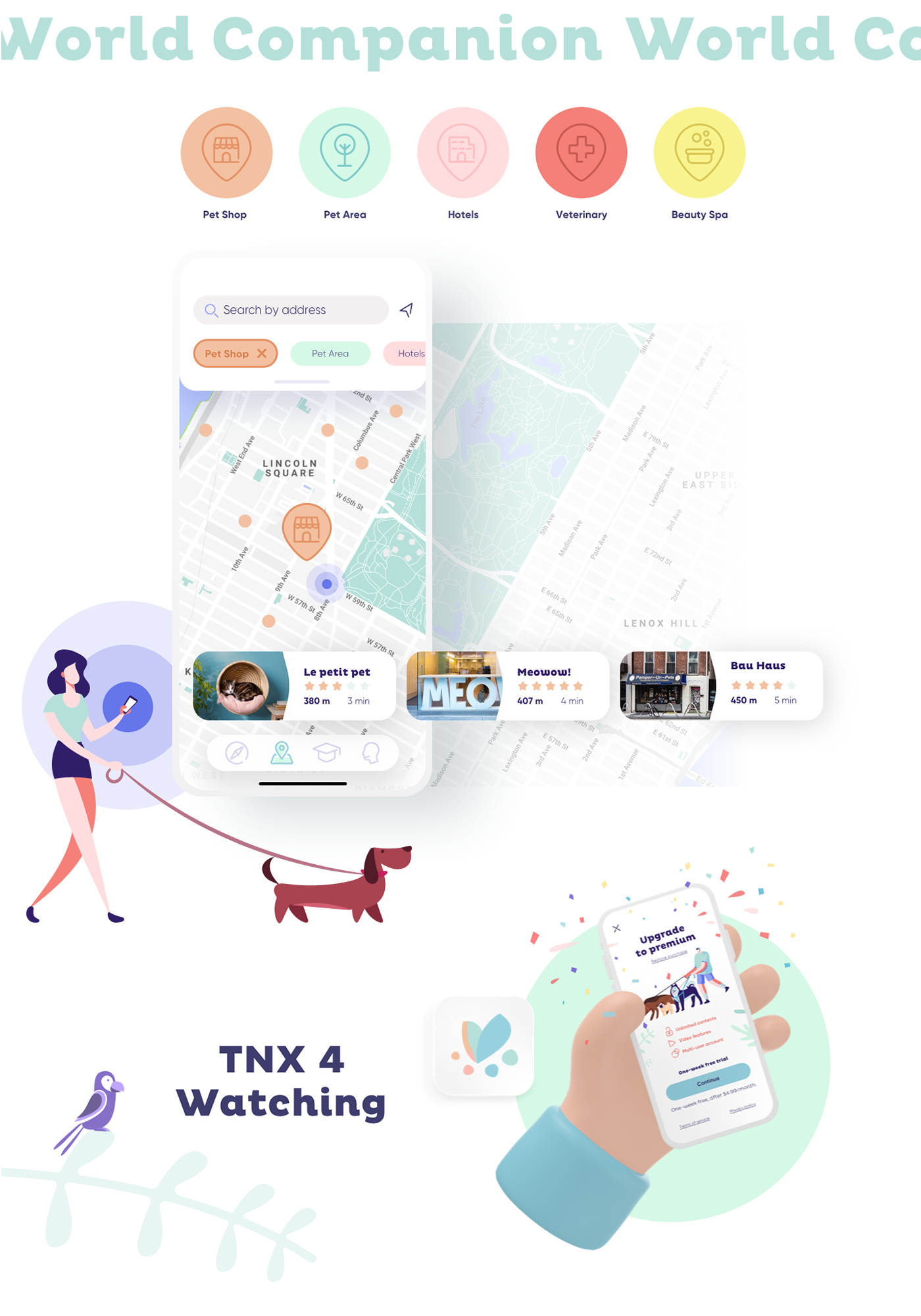 app design identity ILLUSTRATION  Interface Logo Design pets UI ui design UI/UX