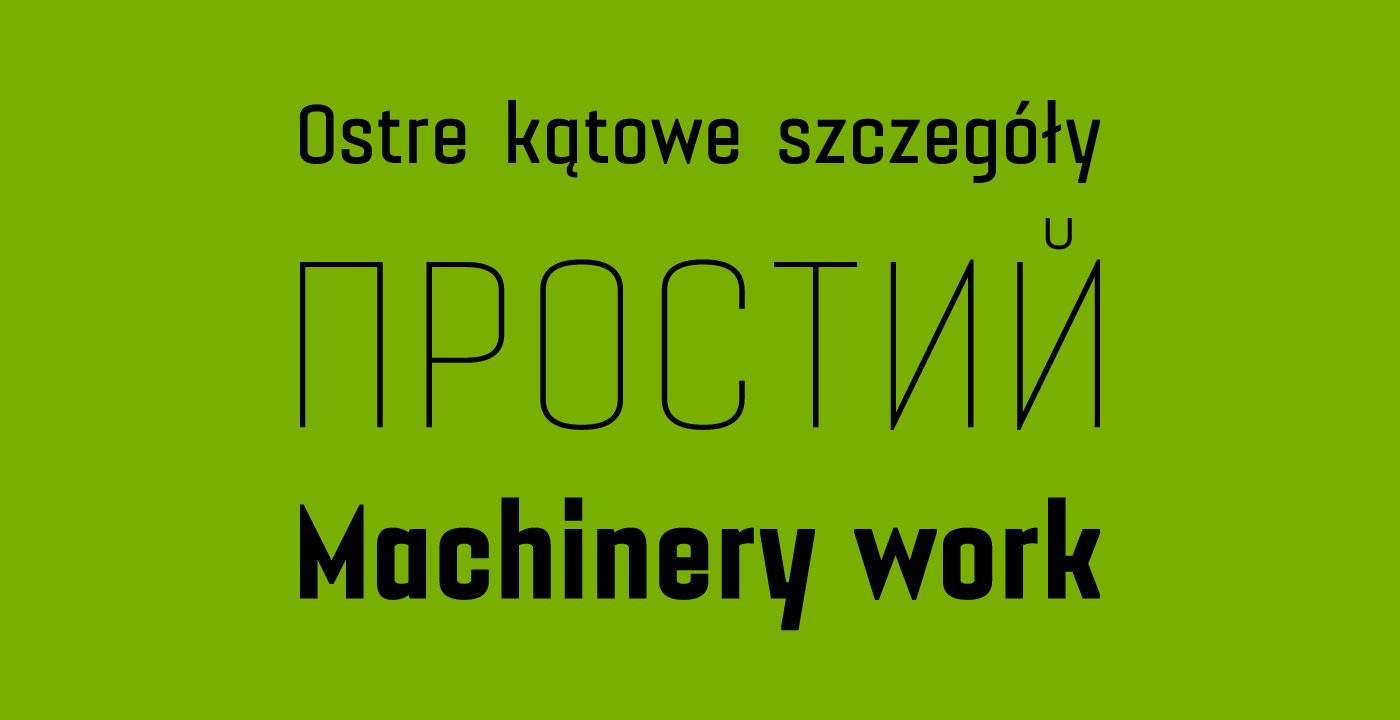 alternates Cyrillic sans serif sans Ligatures bold black light small caps type font