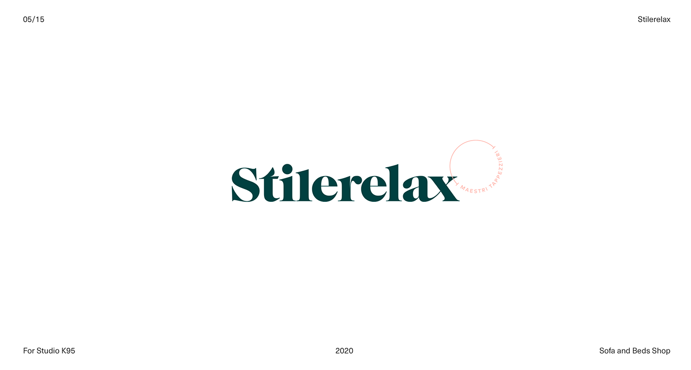 Stilerelax logotype design