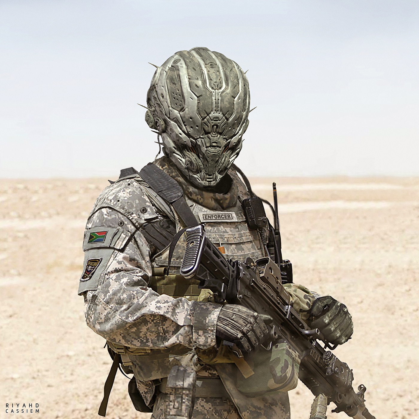 alien concept crysis desert Halo Military predator Scifi soldier