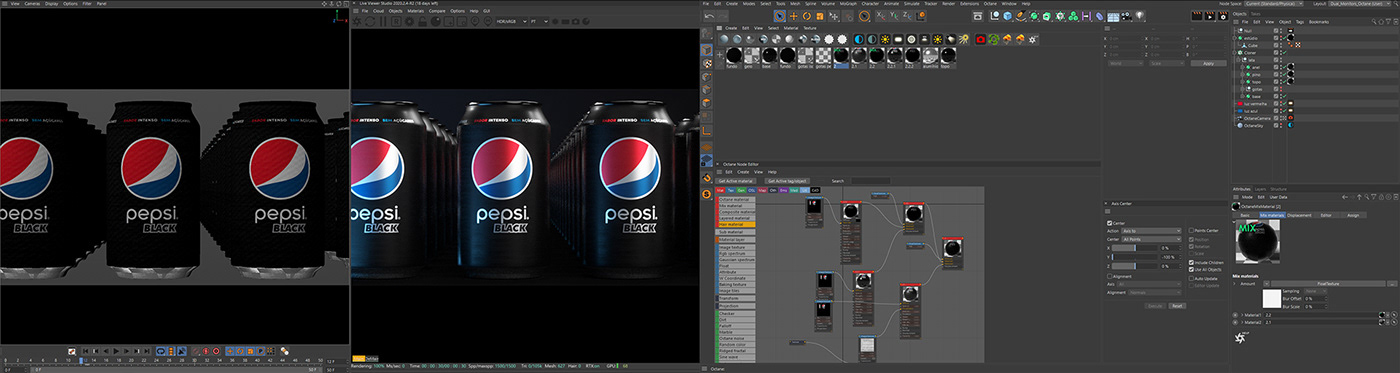 3D Advertising  animation  beverages drink Drink Photography motion graphics  Packshot pepsi product