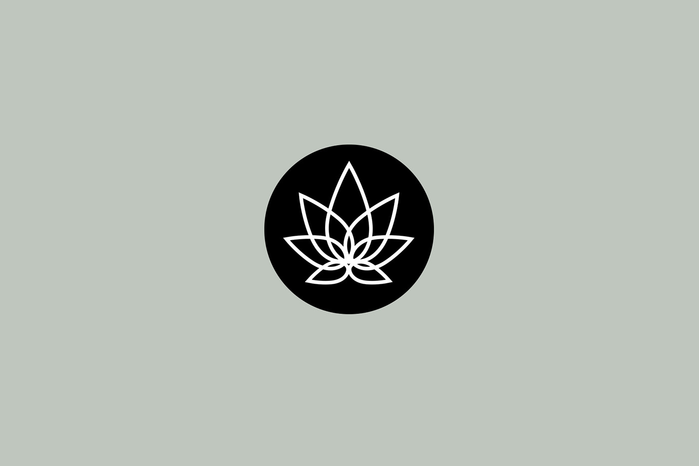 cannabis label design weed logo