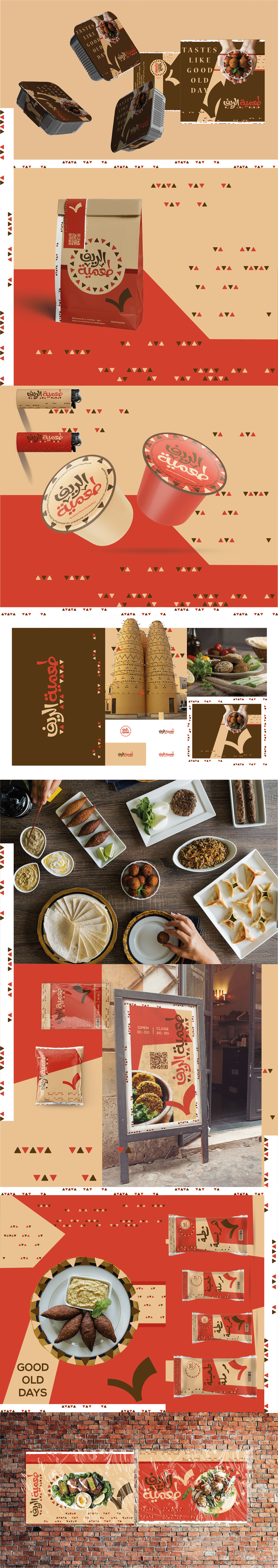 Brand Design brand identity cooking egypt Food  identity Logotype Packaging sandwich Street Food
