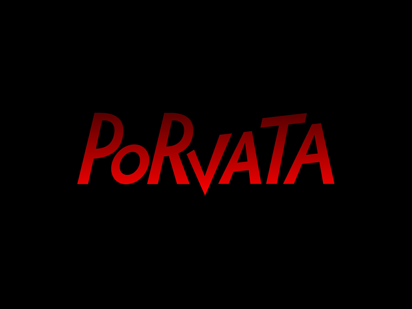 rock music logo sign porvata alternative brand identity Style