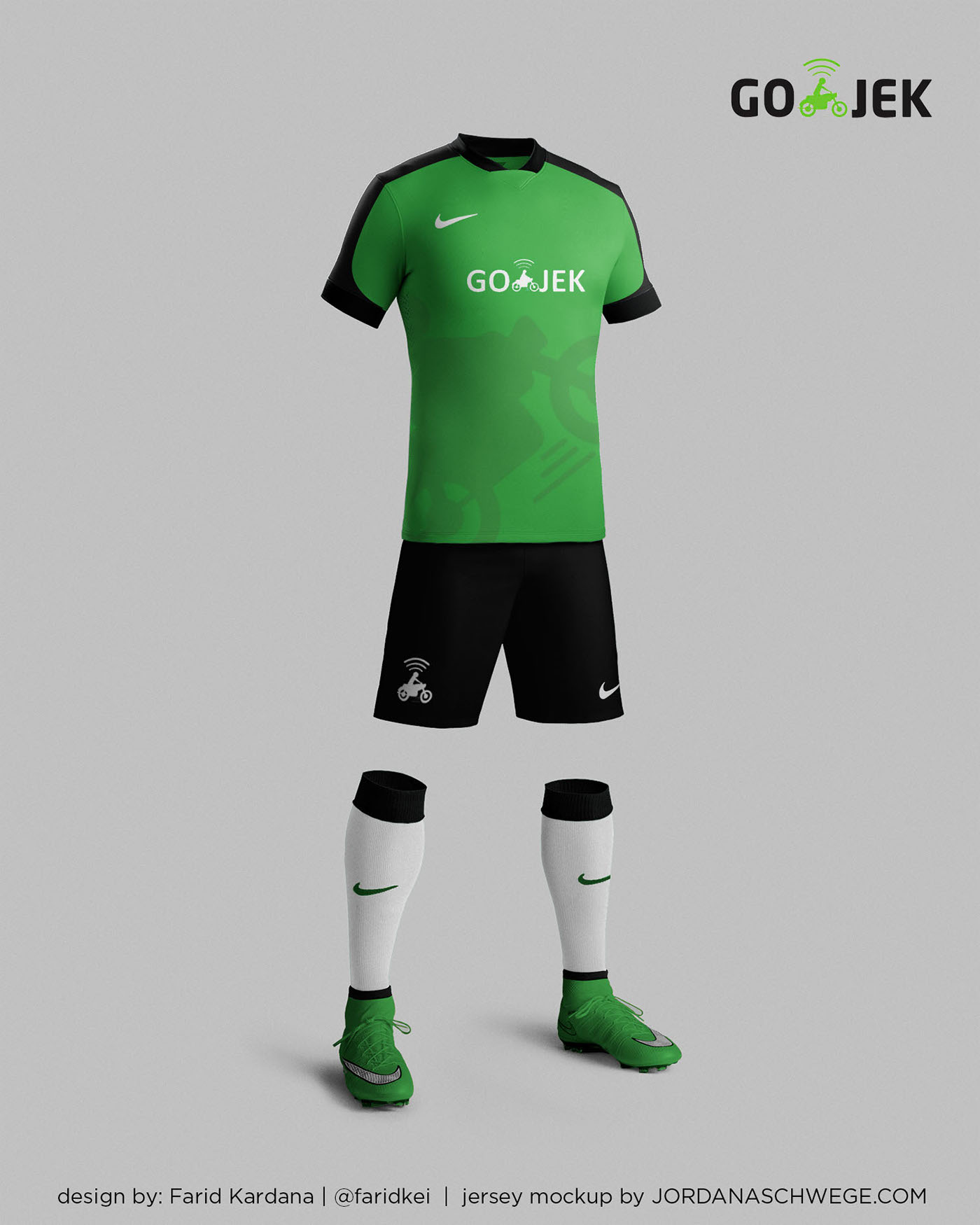 Fashion  jersey kits soccer jersey indonesia gojek Grab bukalapak tokopedia   football