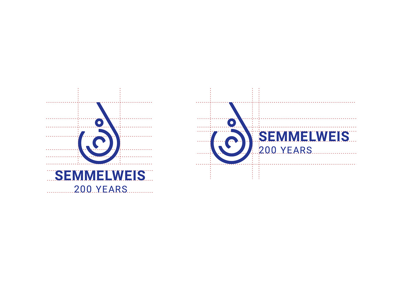 semmelweis Ignac Corporate Identity Logo Design memorial year