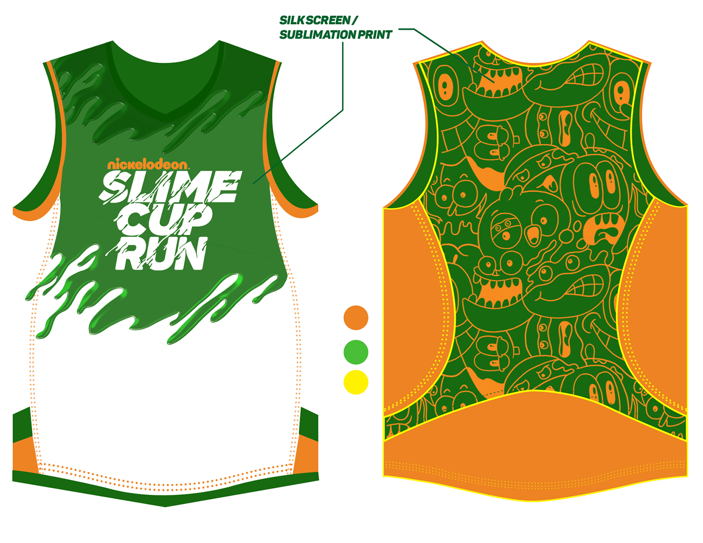 Event nickelodeon slime cup run slime cup philippines run fun run