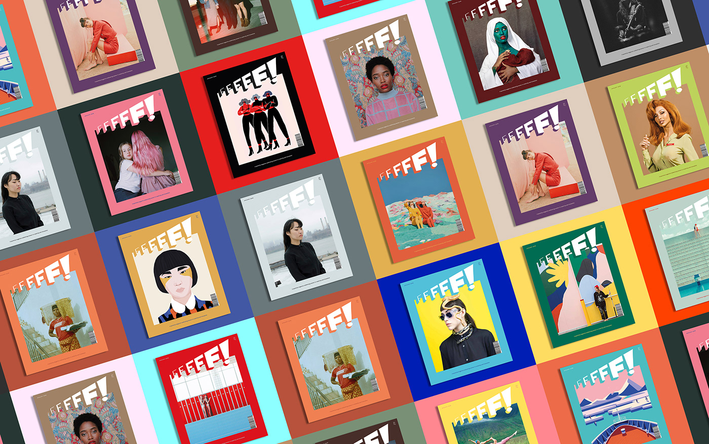 magazine editorial female women cover graphicdesign art direction  art article