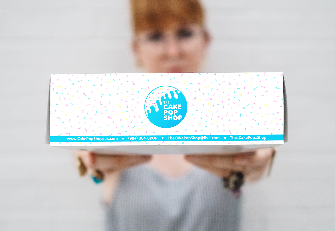 The Cake Pop Shop package design, design by Nick Tuma.