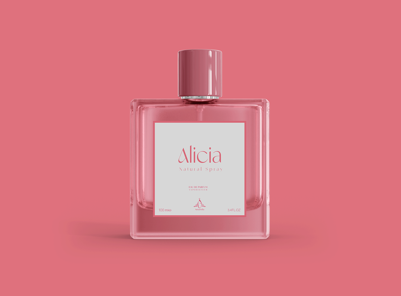 adobe illustrator box brand identity Logo Design Mockup Packaging packaging design parfum redesign rose