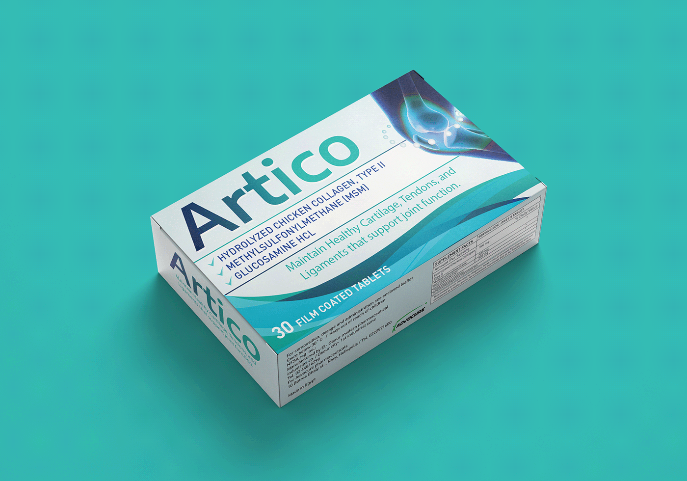 artico joints health care medical design medicine medicine packaging design Pharmaceutical pharmaceutical packaging supplement packaging 