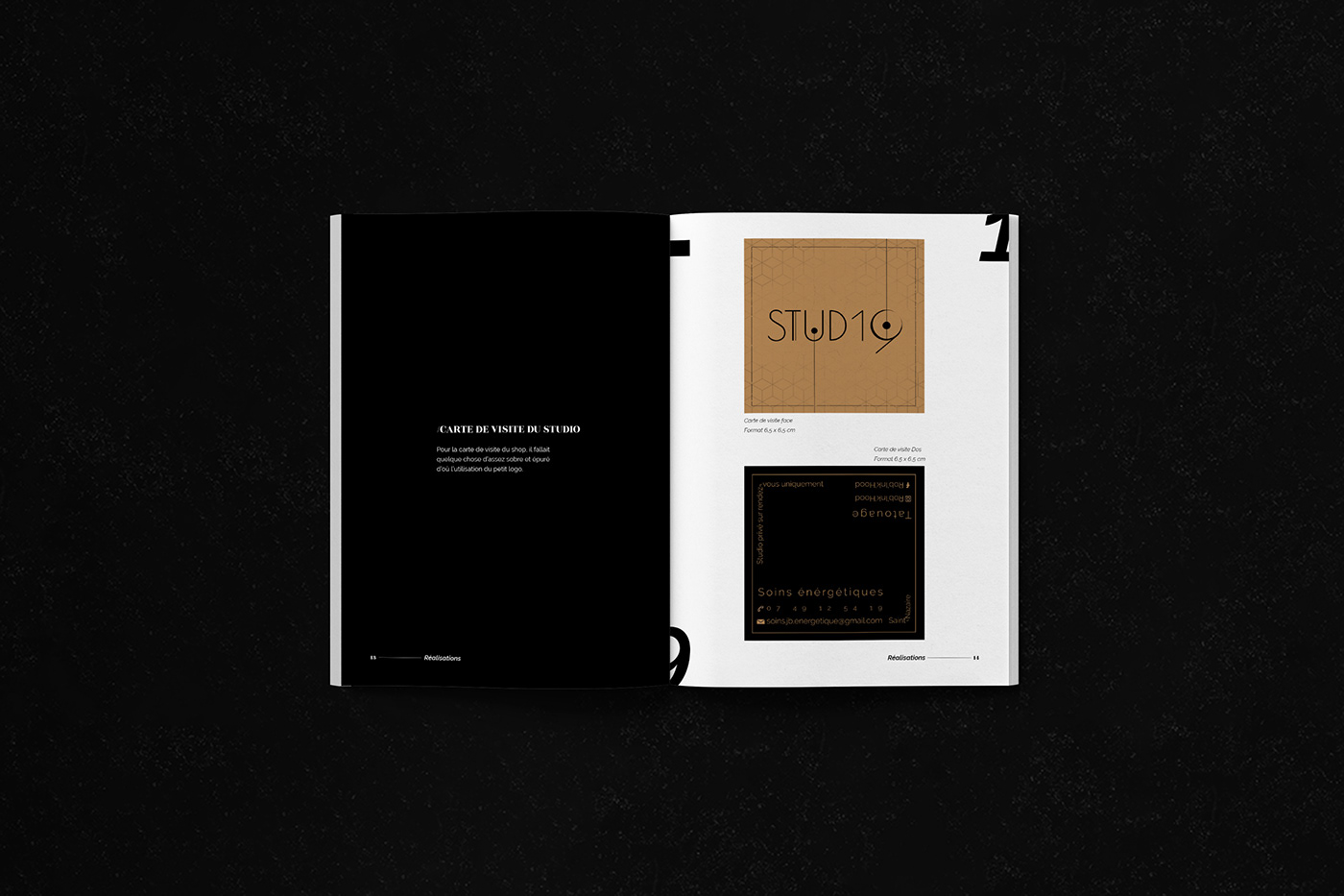 healthy mise en page rapport report Stage tattoo Typographie edition graphisme