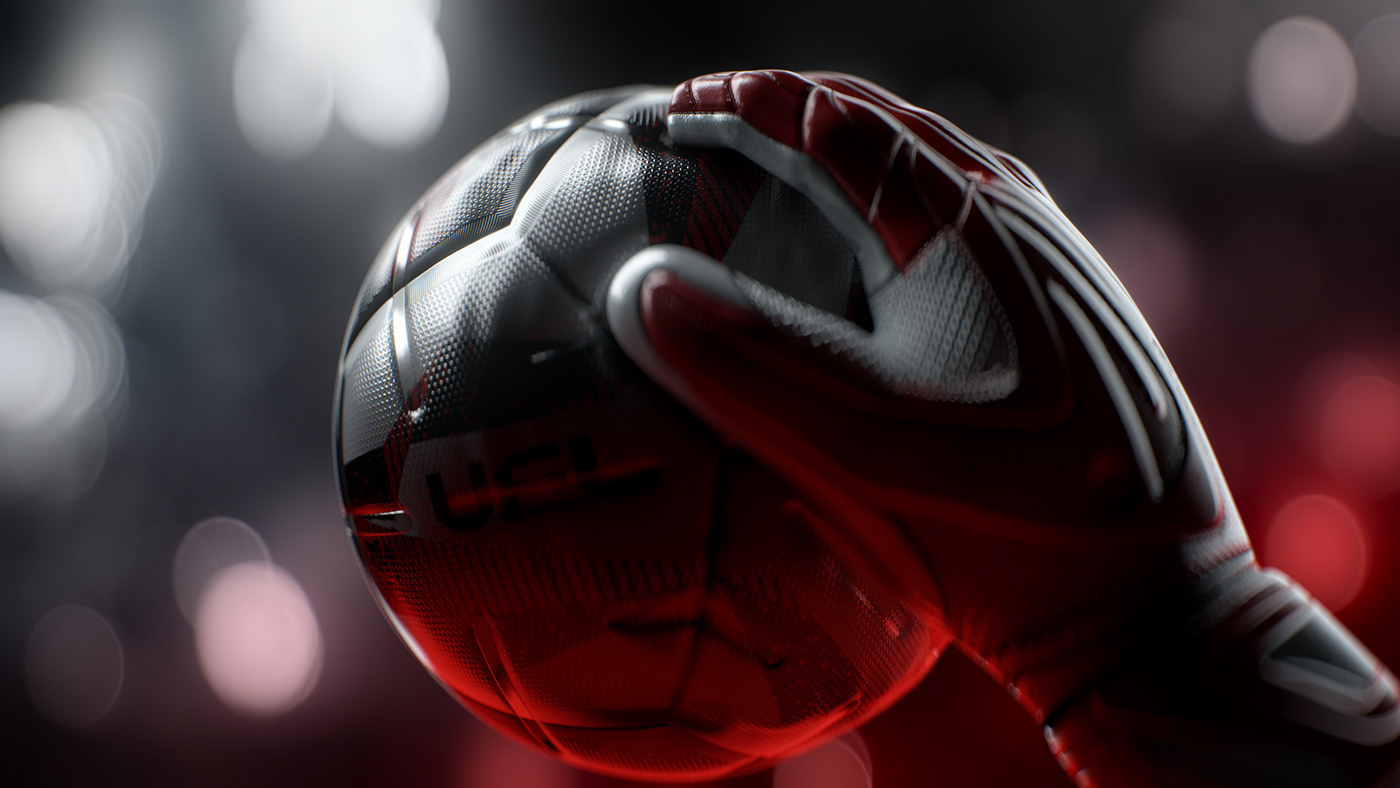 3D broadcastdesign CGI cinema4d football motiondesign octanerender   soccer sports UFL