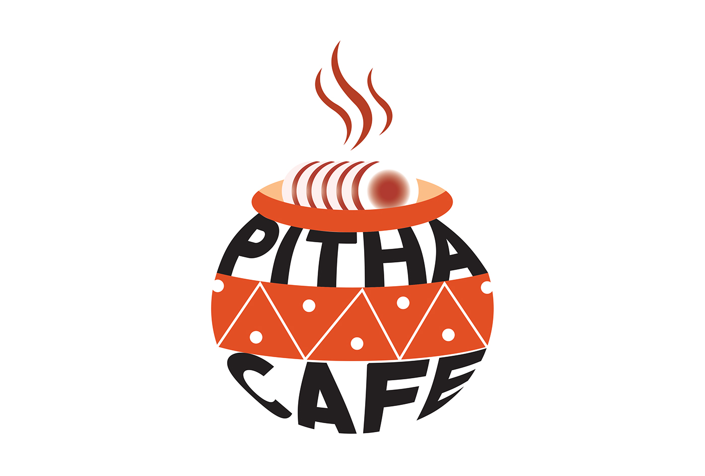 pitha cafe logo maker creative logo designer Free Logo Maker logo Mockup Free Logo Designer Logo Design logo designer bangladesh