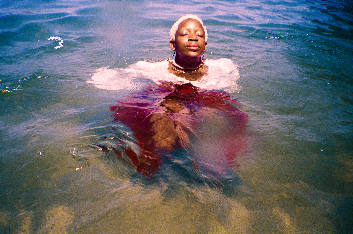 swimming water Photography  photoshoot editorial 35mm