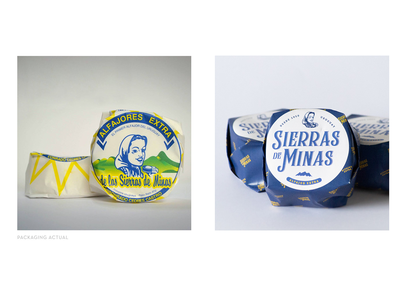 elisava Packaging alfajores uruguay dulcedeleche cake traditional dessert graphicdesign sierras de minas