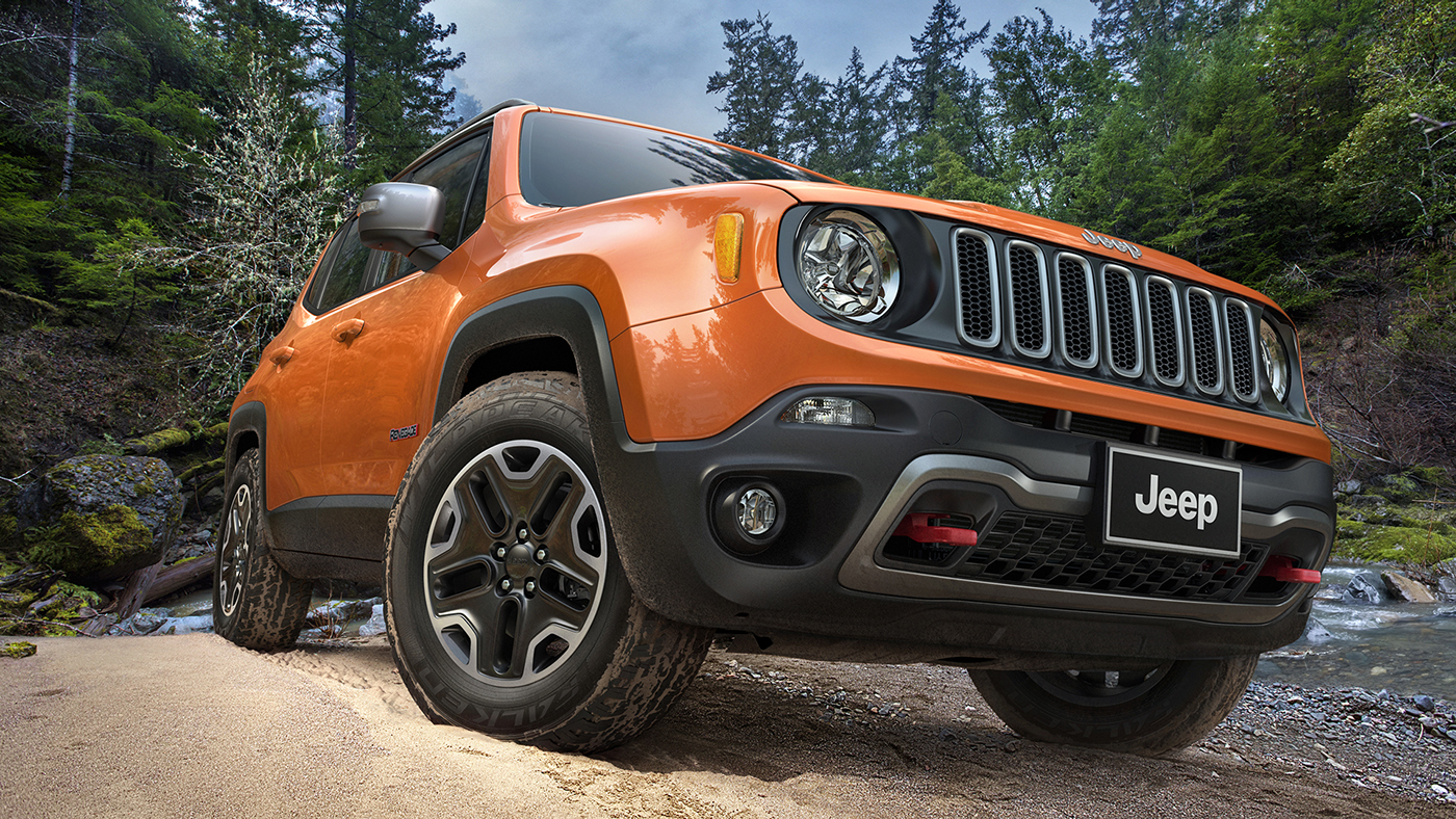 2015 JEEP RENEGADE art 3D jeep