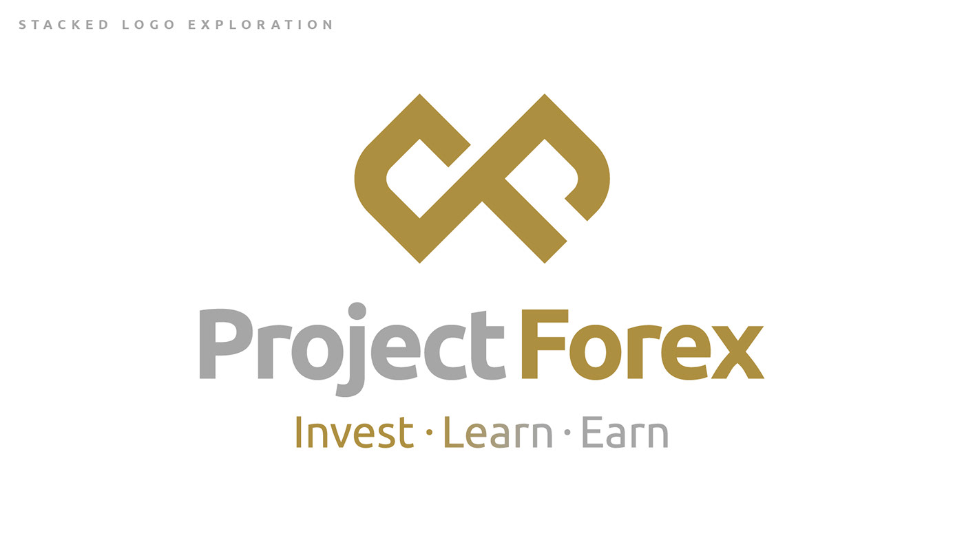 Project Forex Stacked Logo Exploration
