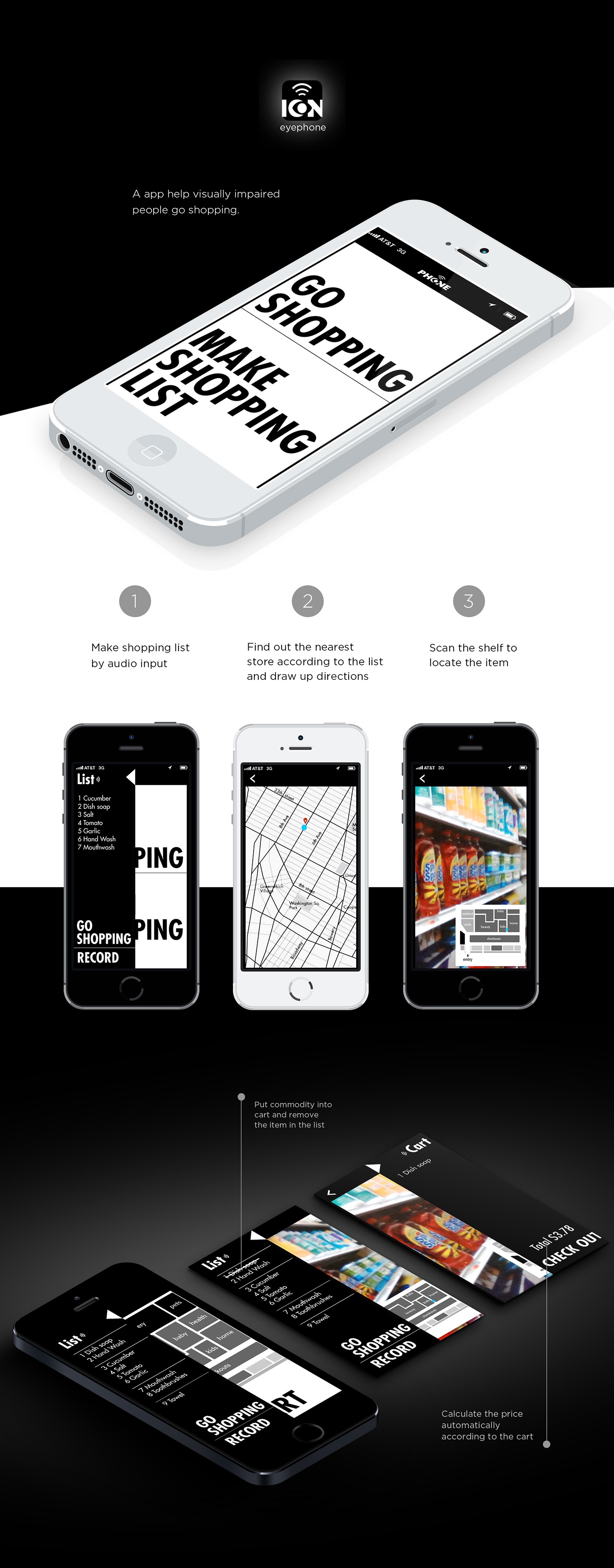 eyephone—An app design for visually impaired