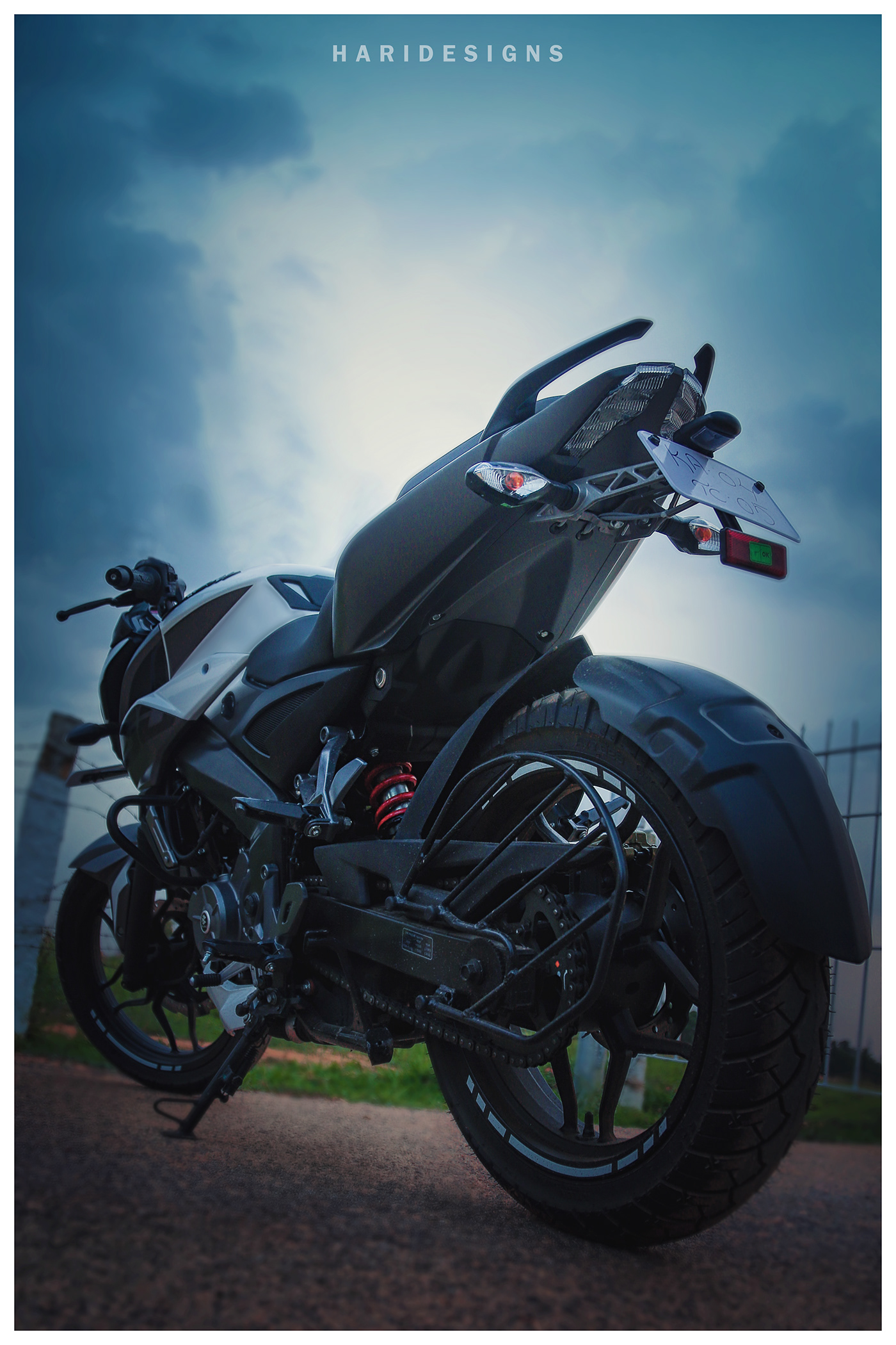 Bike KTM Photography  HariHarsha designer edit graphics pulsarns200 bajaj duke