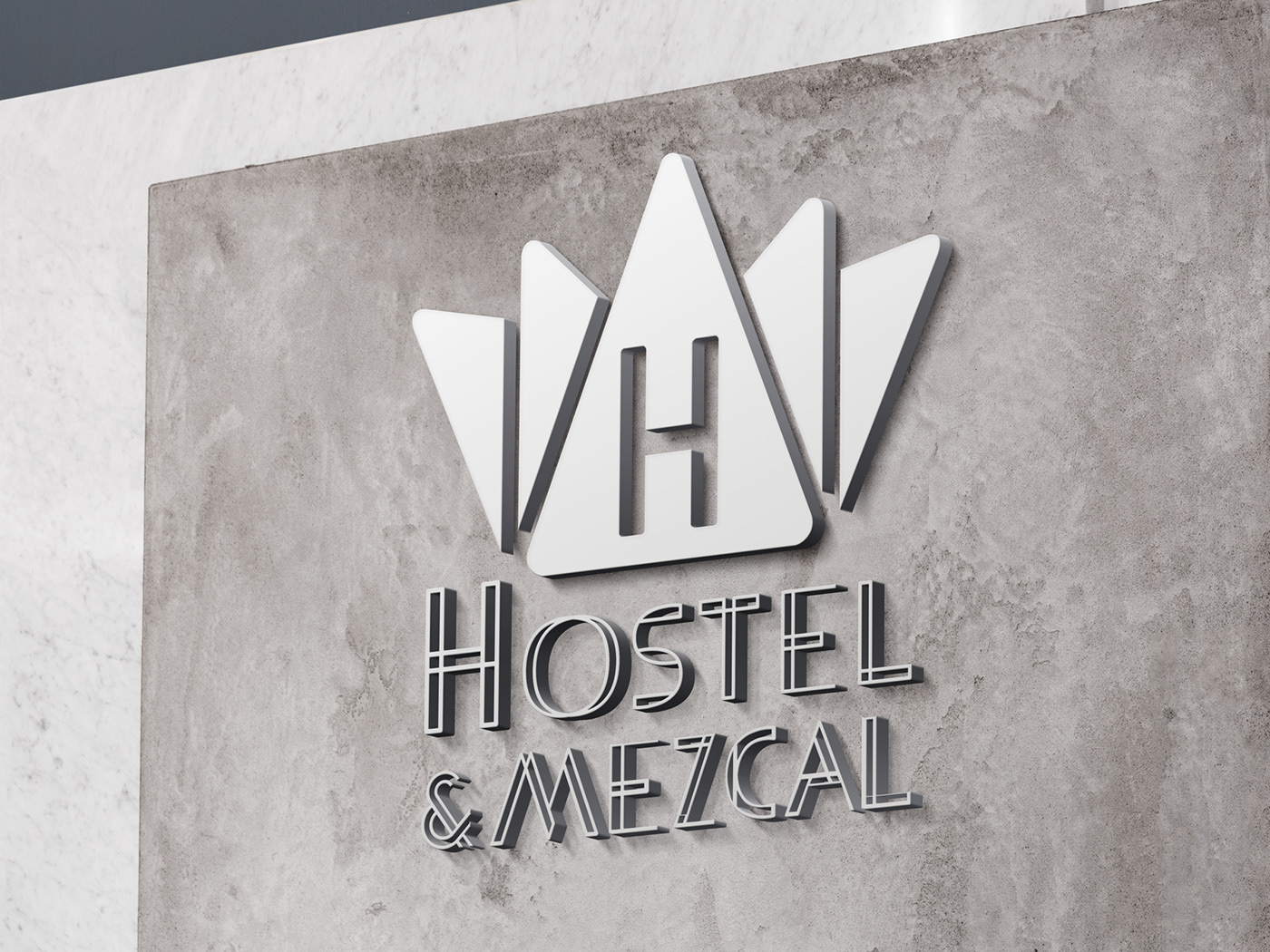 branded content branding  gamification hostel Logotipo prints