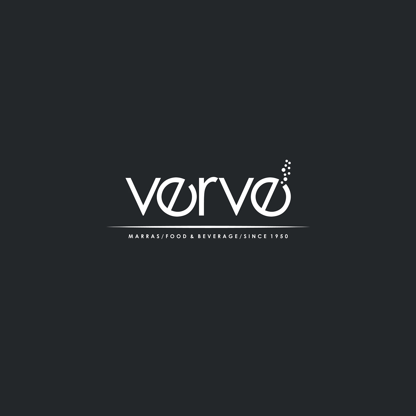 verve Food  beverage logo Logotype brand branding  design logodesign graphicdesign