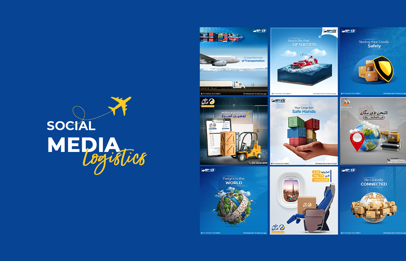 Advertising  Cargo delivery freight Logistics shipping social media Social media post Socialmedia Transport