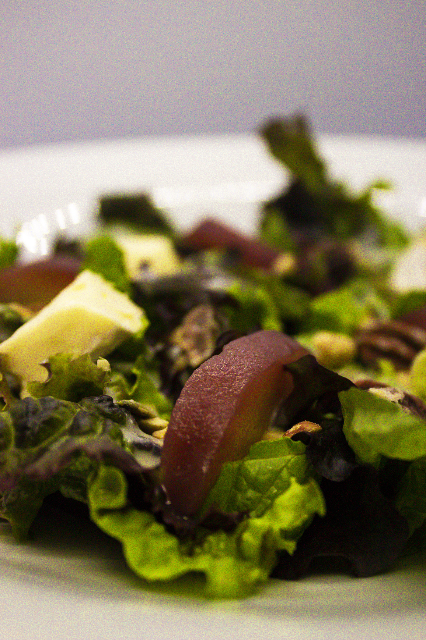 salad restaurant food photography