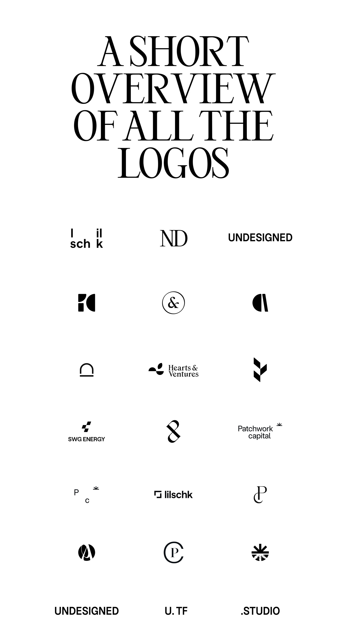 brand identity branding  Corporate Design identity logo Logo Design logofolio Logotype portfolio typedesign