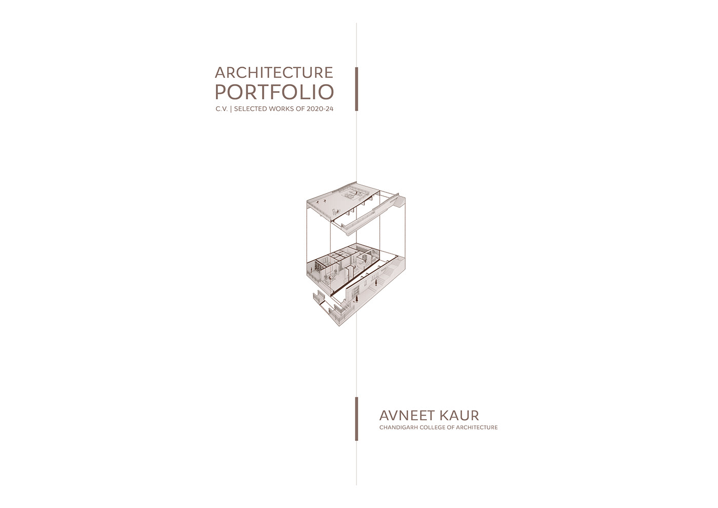 design architecture Undergraduate Portfolio visualization portfolio CV Planning and Design internship photoshop firm