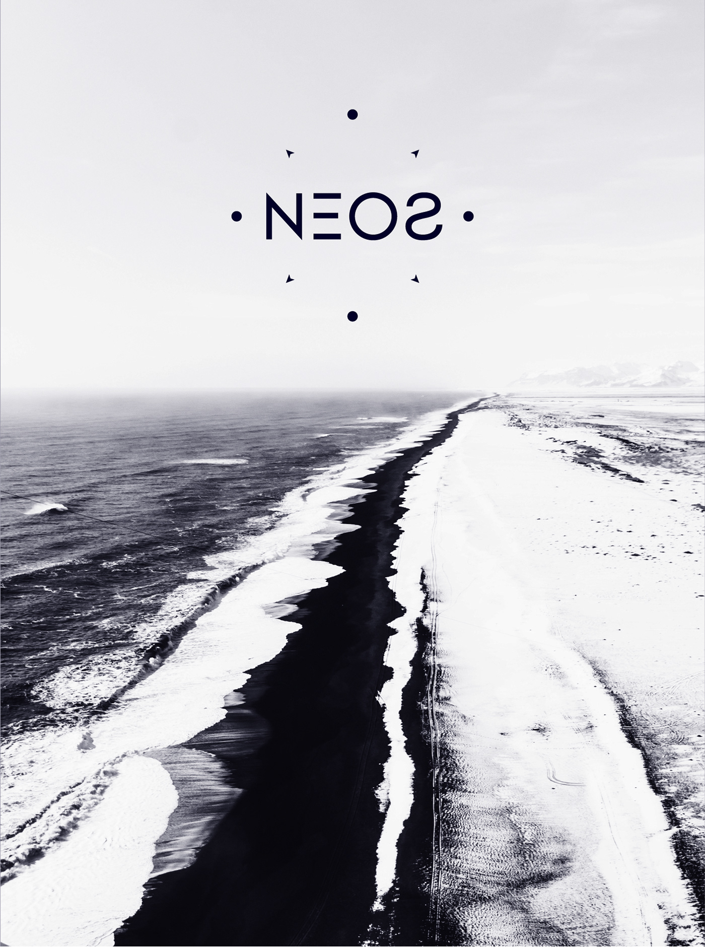 branding  corporativo logo marca neoprene NEOS Surf wetsuit
