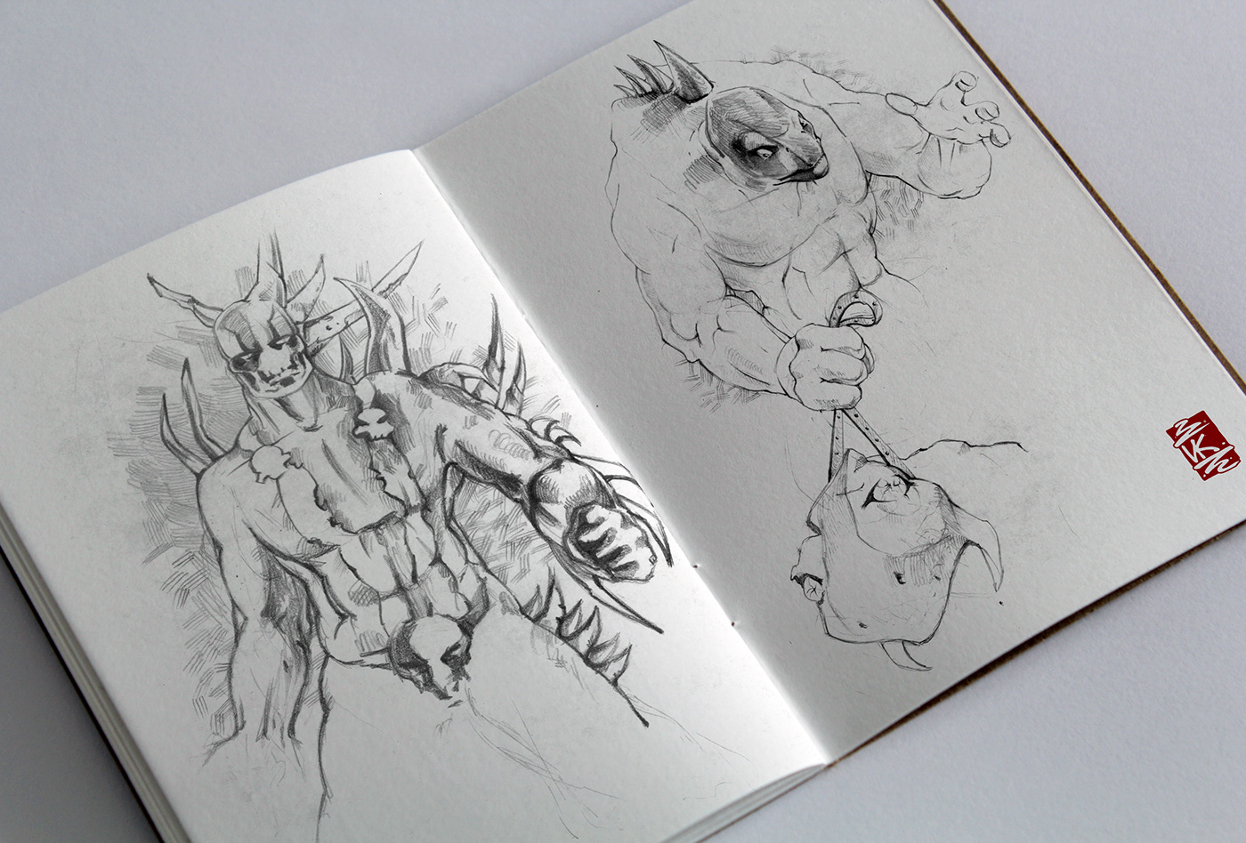 sketch Character design  concept art line ILLUSTRATION  graphic Character monster sketchbook art