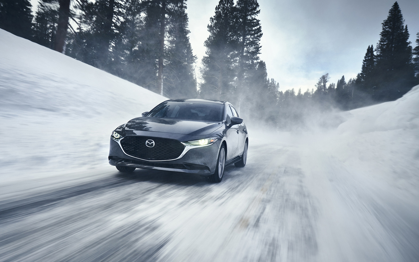 mazda Mazda winter car photography jeff ludes