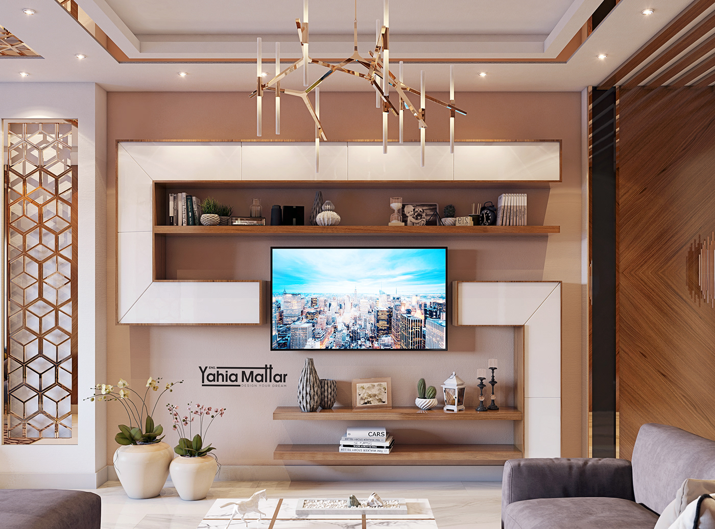 living room interior design  design design interior vray 3d max