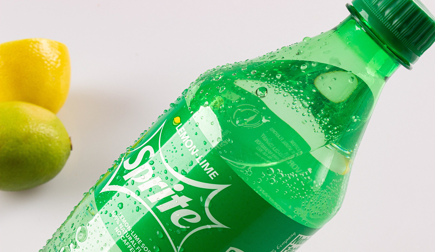 beverage bottle drink flavor fresh green lemon lime soda Sprite