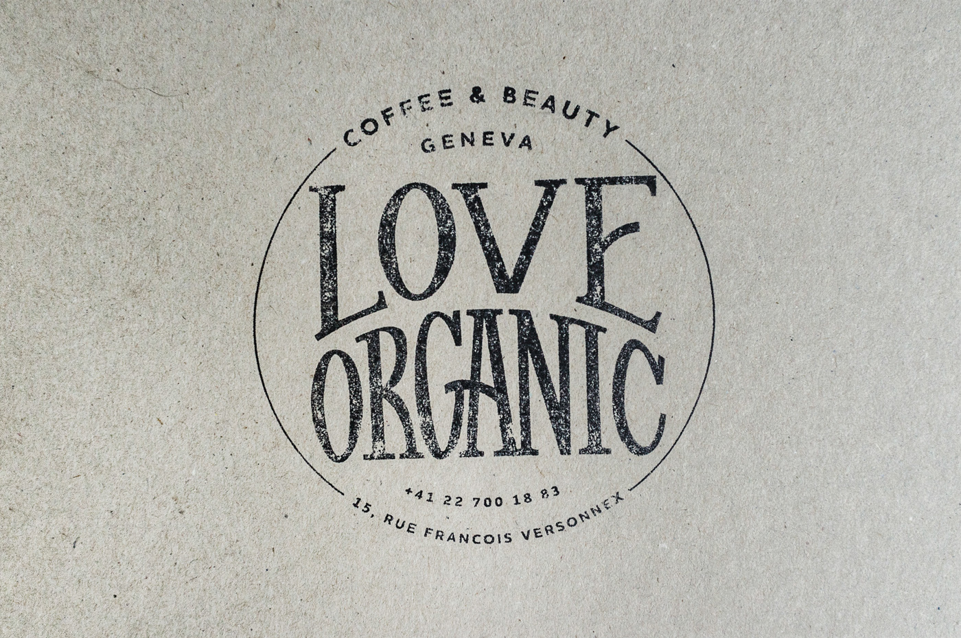 Chalk art Hand Lettered lettering logo Switzerland Geneva coffeeshop design