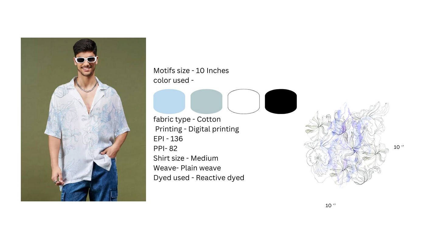 print Graphic Designer design textile design  pattern Digital Art  artwork Casual wear mens shirt apparel