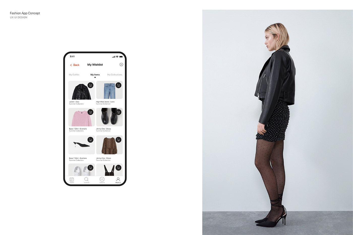 app app design appplication fashion app ui design user experience UX design UX UI visual design xD