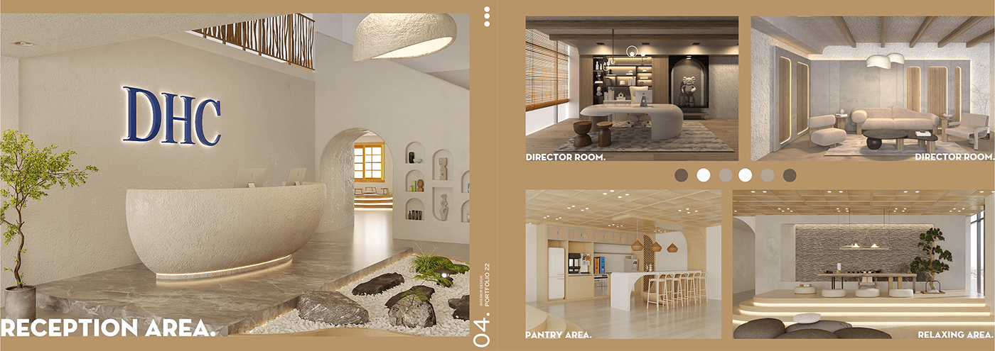 portfolio architecture Render 3ds max model house Coffee Logo Design designer