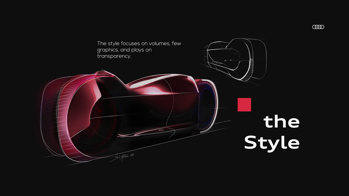 concept motorcycle Audi audi sphere visualization blender 3d modeling design Trnasportation