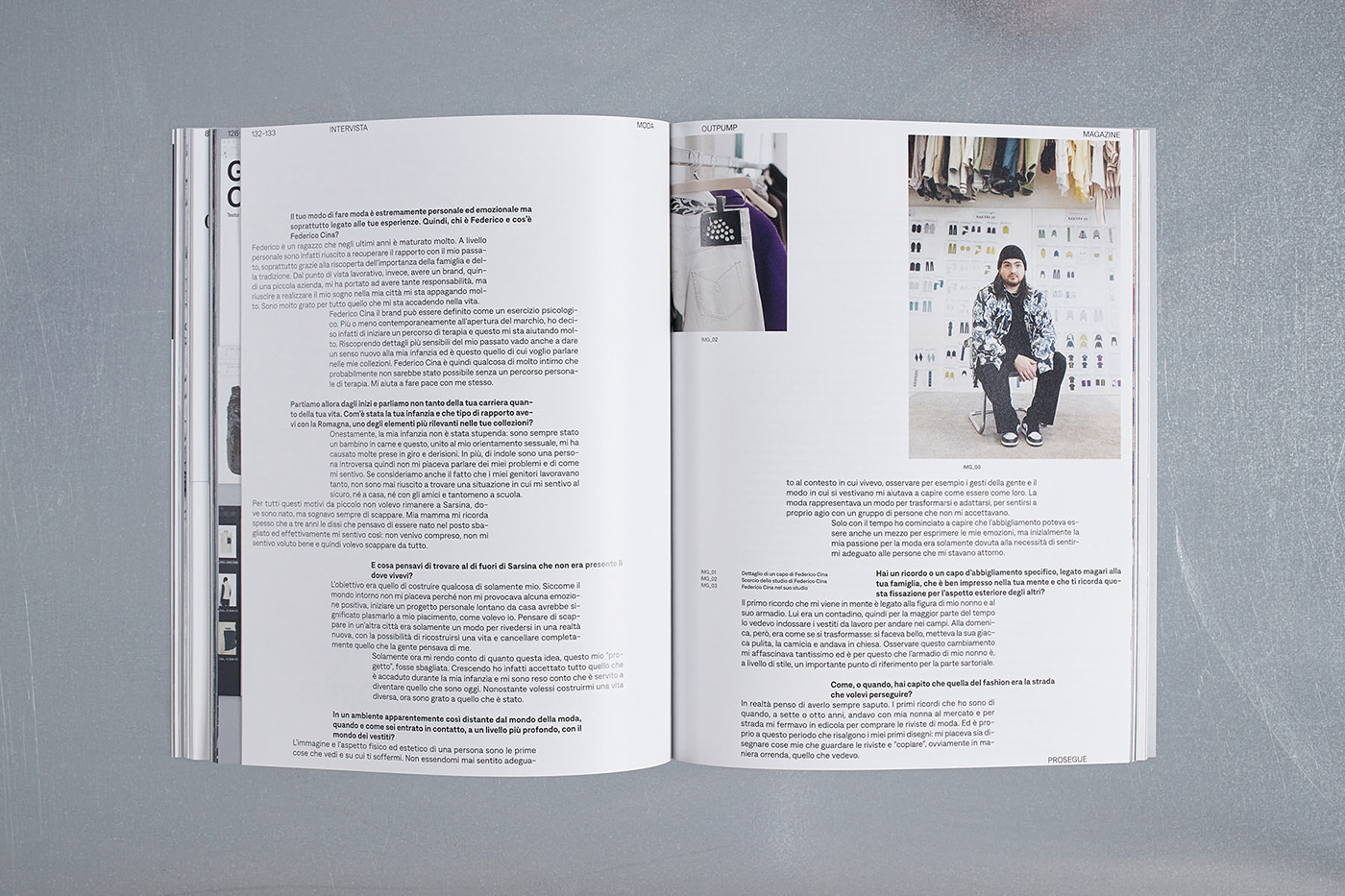 design editorial InDesign Layout magazine print silver sneakers streetwear typography  