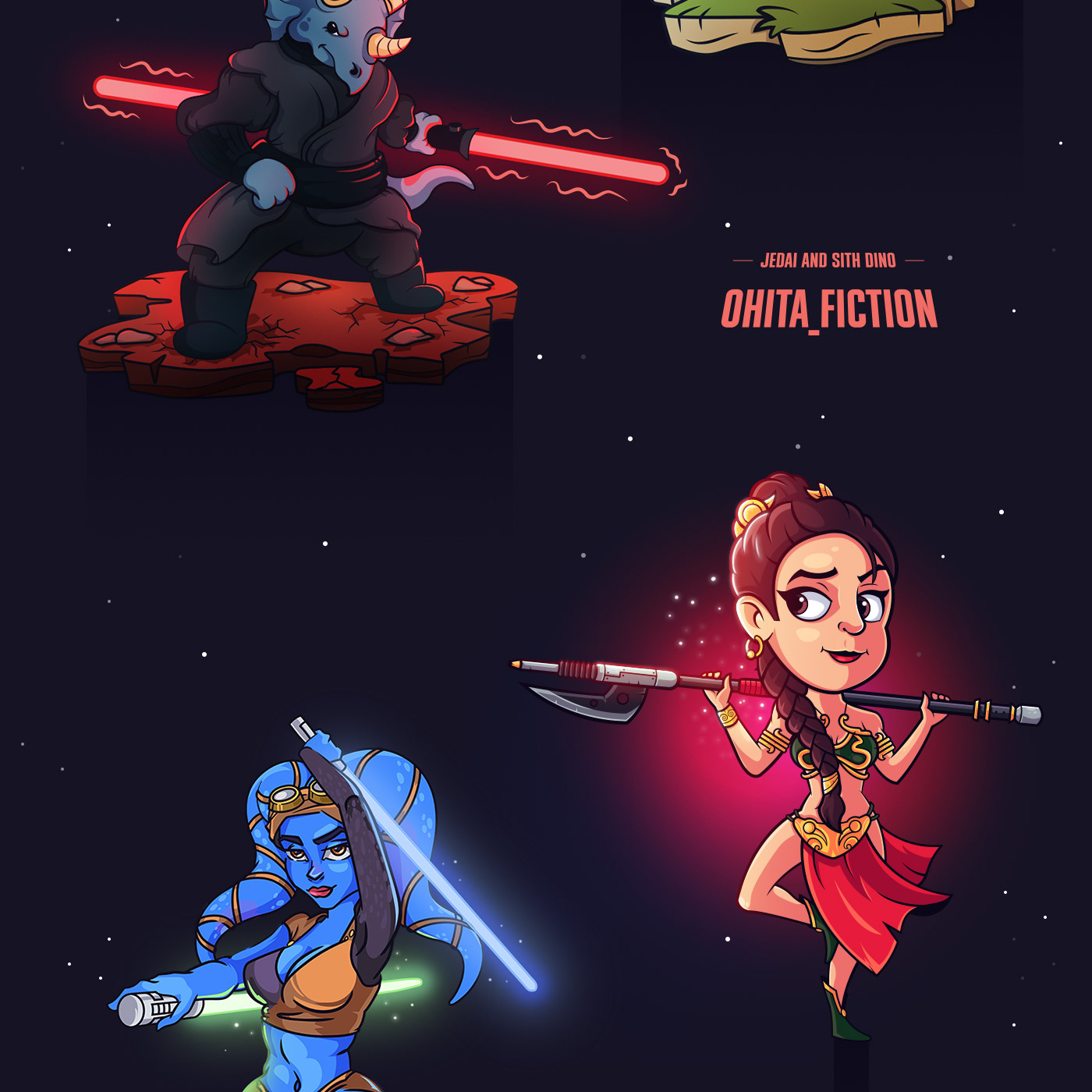 art Character Character design  fanart ILLUSTRATION  jedi may force sith Space  Starwars