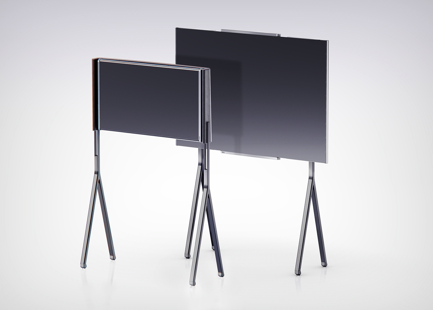 industrial design  monitor product design  rollable display smart tv tv home appliances concept consumer electronics
