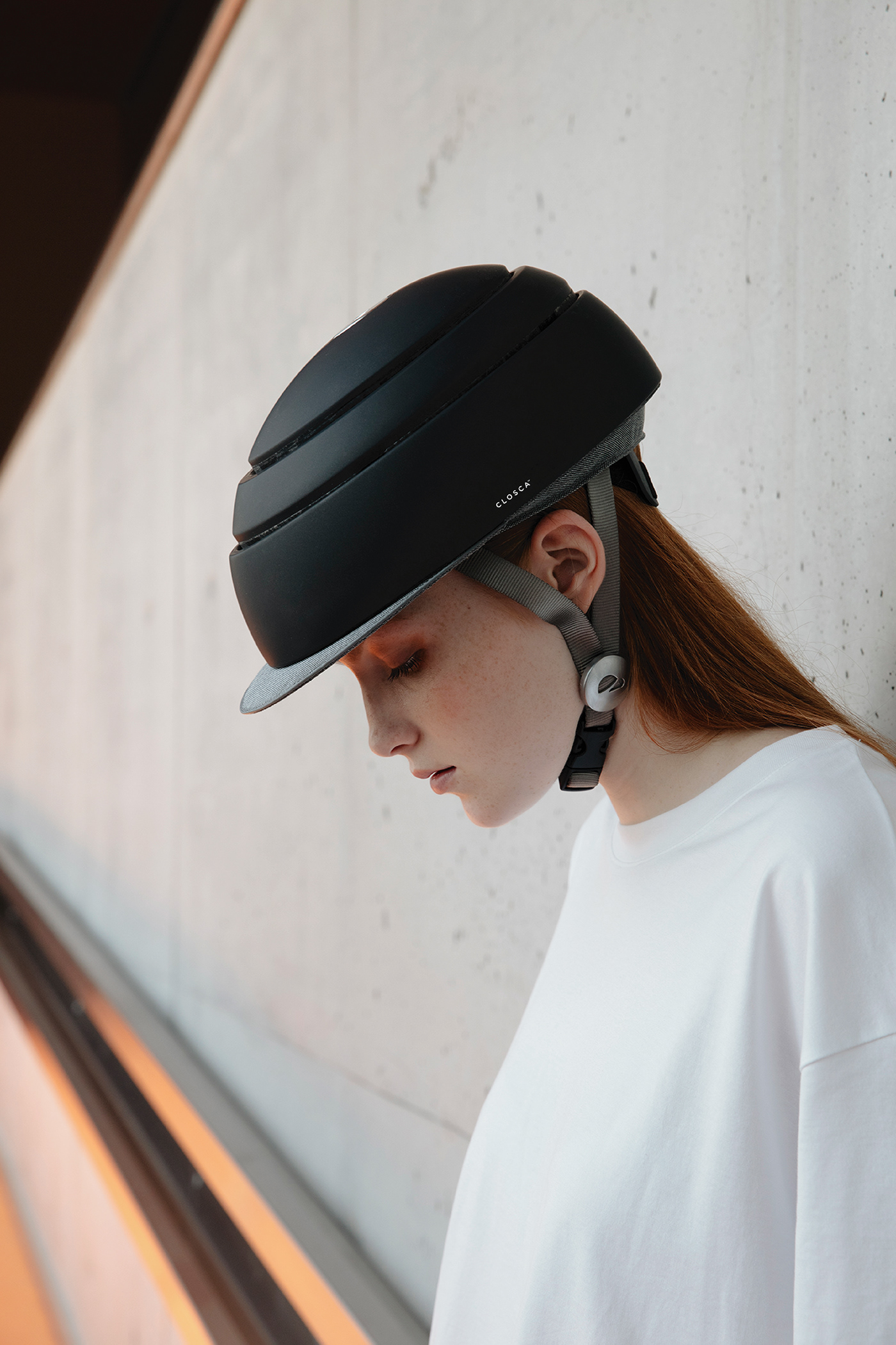 portable Helmet Bicycle product design  Smart textile lifestyle award awarded ID