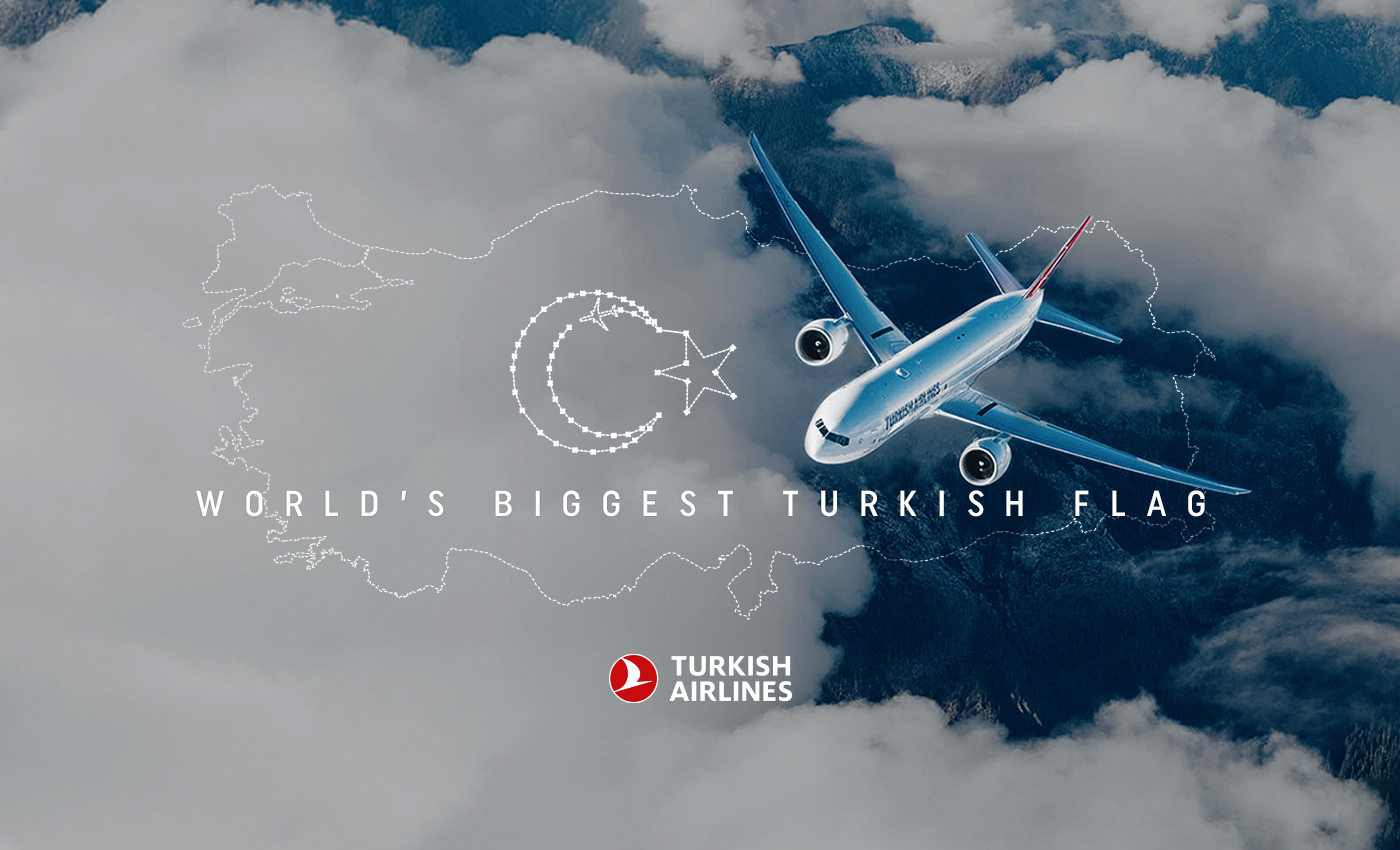 23 nisan April 23 biggest flag boeing 777 flag türk hava yolları turkish Turkish Airlines turkishairlines  