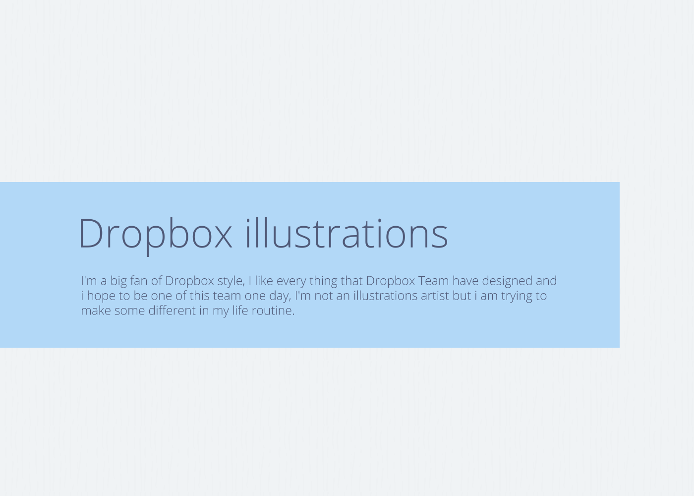 dropbox illustrations ILLUSTRATION  ipad pro adobe draw adobe illustrator clean colorful flat
