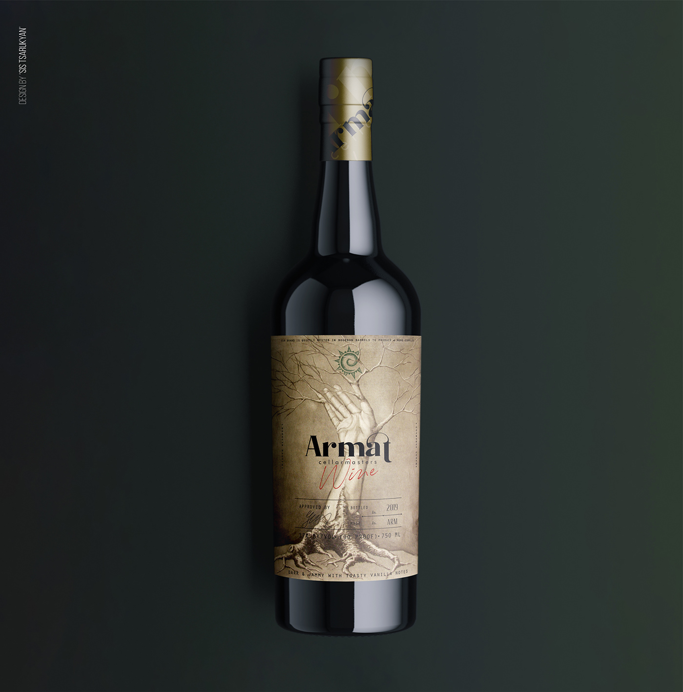 art Behance creatice ILLUSTRATION  Label Product desigbn top wine design wine