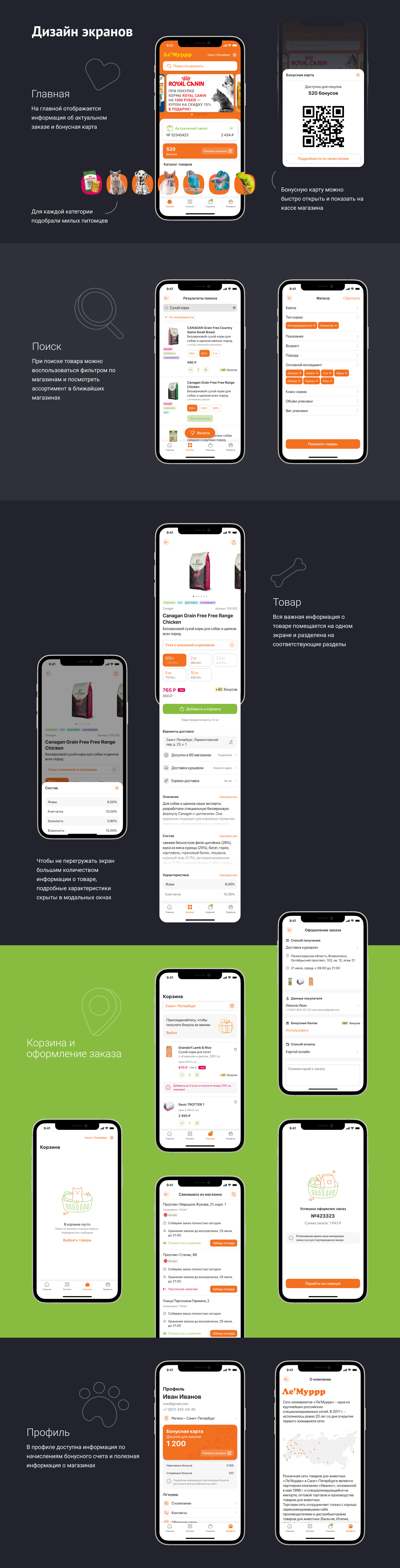 android application ios mobile Mobile app mobile app design petshop
